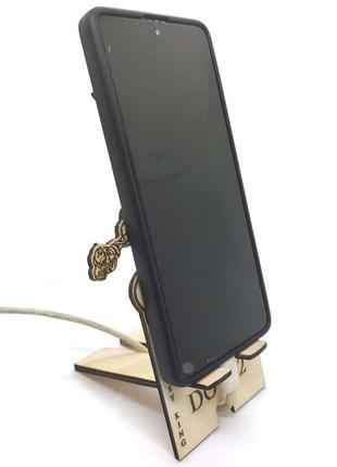 Підставка тримач для телефону dota 2 "monkey king" 11.5х17.5 см на стіл4 фото