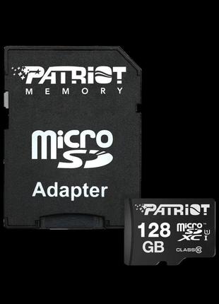 Microsdxc (uhs-1) patriot lx series 128gb class 10 (adapter sd)