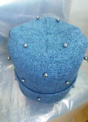Шапочка вязанная