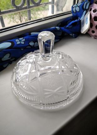 Салатниця велика з чешського кришталю