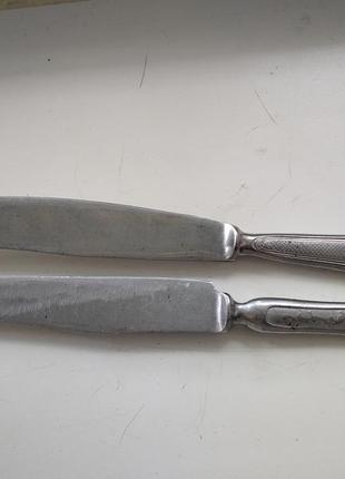 Ножі столові із нержавіючої сталі 2 шт.2 фото