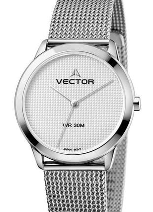 Годинник vector v9-011411 steel