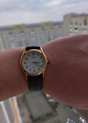 Чоловічі годинники оригінальні casio mtp-1154q-7bef1 фото