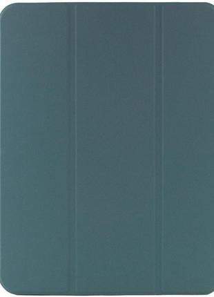 Шкіряний чохол книжка з візитниця на ipad 10.2 (2019) (2020) зелений / шкіряний чохол книжка з візитниця на айпад 10.2