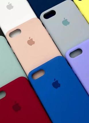Чохли silicone case apple iphone 7, 8, x, xs, xr, xs max