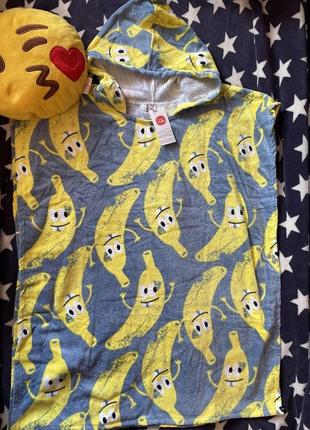 Дитяче махрове полотенце з капішоном