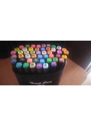 Набір спиртових маркерів touch coco 24 кольорів, скетч маркери2 фото
