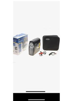 Компресор ring для автомобілів та мотоциклів 12v/120w (цифровий манометр psi)