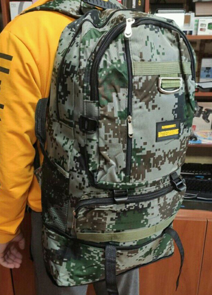 Рюкзак тактичний 70л похідний військовий battlegrounds піксель (4