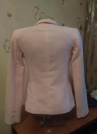 Костюм розово-персиковый шорты и пиджак5 фото