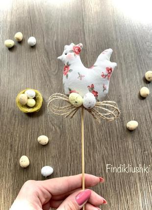 Пасхальные топперы курочки в стиле тильда, пасхальные курочки