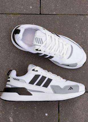 Кросівки adidas running white6 фото