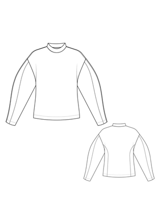 Електронна викрійка світшот 0511