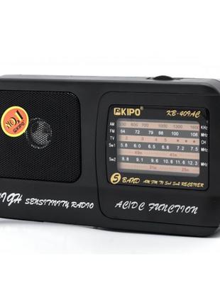 Радиоприемник портативный kipo kb-409ac