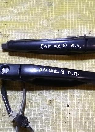 Ручка наружной двери передней правой mr526106 mitsubishi lancer 9 универсал