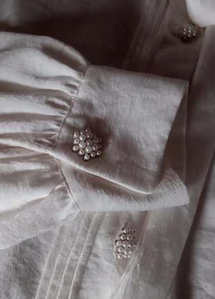 Блуза з перлинами zara3 фото