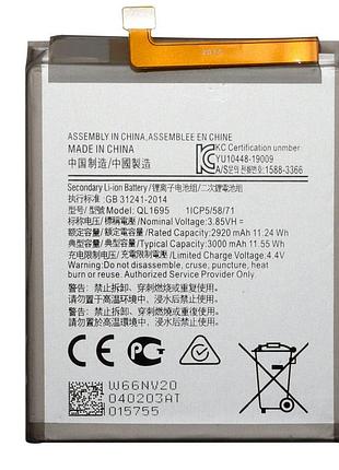 Аккумулятор samsung ql1695 для a015 galaxy a01 2020, 3000mah