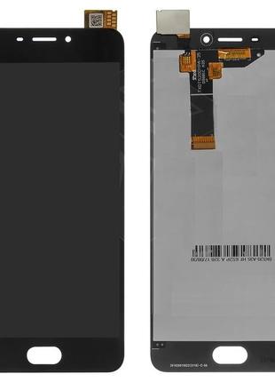Дисплей для meizu m6 (m711h, m711m, m711q) із сенсором чорний