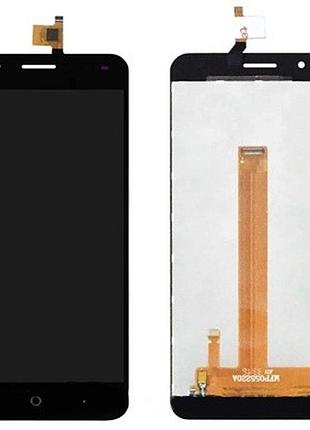 Дисплей для ulefone tiger с сенсором черный