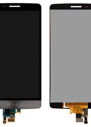 Дисплей для lg g3s d724, g3 mini d722, d722k, d722v, d725, d728 с сенсором серый
