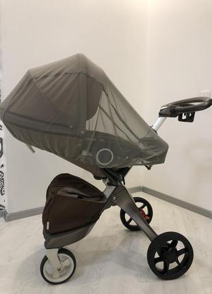 Коляска stokke xplory + winter kit red без люльки6 фото