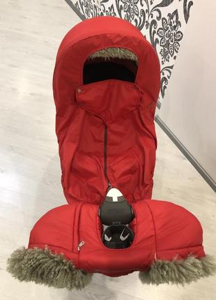 Коляска stokke xplory + winter kit red без люльки12 фото