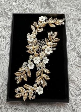 Весільна прикраса для волосся, для нареченої