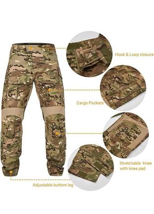 Тактичні штани g3 combat pants multicam бойові штани мультика