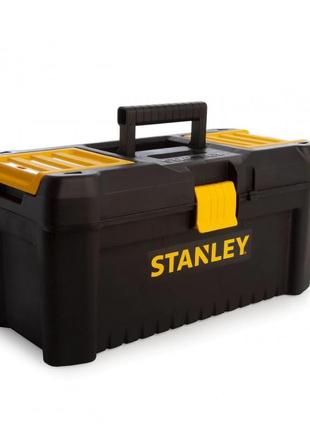 Ящик инструментальный 40 x 18,4 x 18,4 см essential tb пластиковый замок  stanley stst1-75517