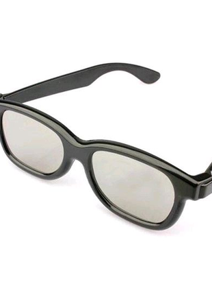 3d окуляри поляризаційні чорні