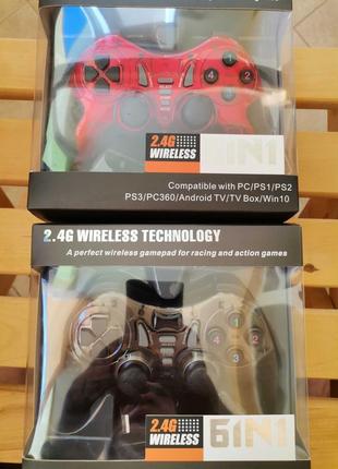 Джойстик бездротовий 2,4ghz pc/ps1/ps2/ps3/xbox360/...