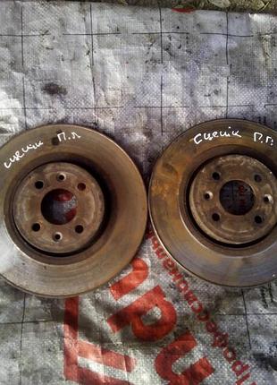 Диск тормозной передний renault scenic (03-06)