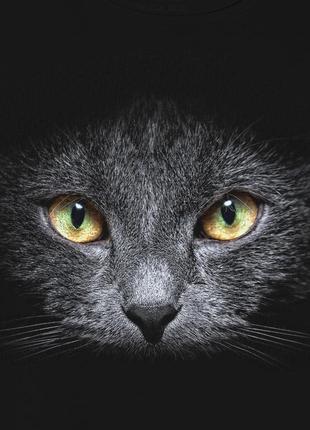 Термоперевод на ветровки кошка черная [свой размер и материалы в ассортименте] средний, 10