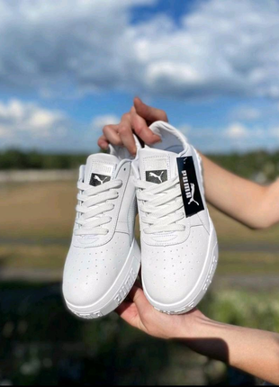 Жіночі кросівки puma cali white