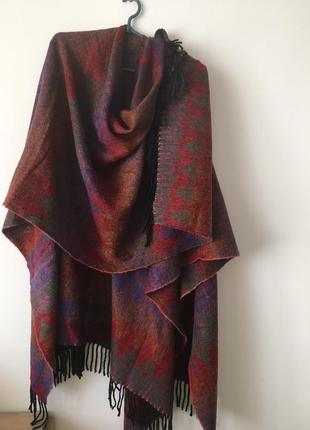 Шарф накидка кашемировый