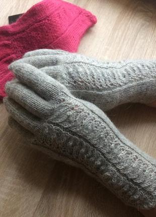 Елегантні, ажурні рукавички2 фото