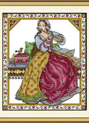 Набір для вишивання хрестиком по нанесеному на канву схемі "solo"