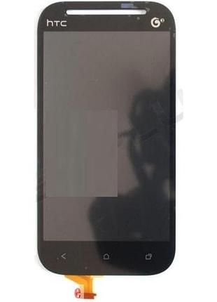 Дисплей для htc one st t528t черный с сенсором оригинал
