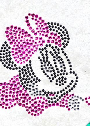 Рисунки на тканину мінні (скло, ss6-черн,ss6-крістал,ss6-рожевий,ss10-рожевий)