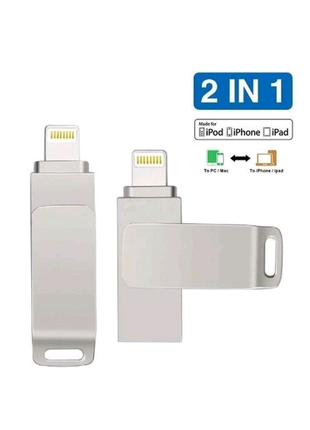 Флешка usb в макбук та в айфон 2в1на 256gb | usb 3.0 + lighting