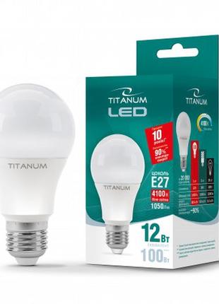 Led лампочки titanum e27 10w,12w,15w стандарт цоколь2 фото