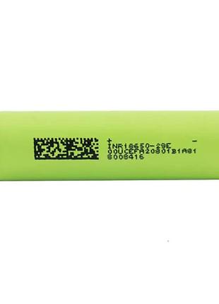 Акумулятор dmegc високострумовий li-ion 18650 2900mah 3.7v (inr18650-29e) (terrae inr18650 30e5) 10a зелений5 фото