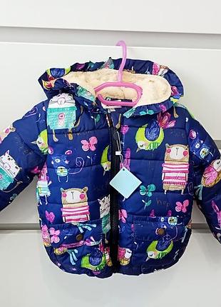 Весняна куртка на дівчинку, куртка на весну на дівчинку, рр.1-6років