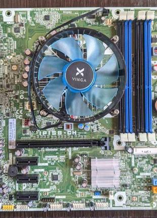 Потужний 4-ьох ядерний комплект: процесор s1155 intel core i5-2400 ( 4 по 3,1-3,4 ghz) + плата asus ipisb-ch сhdmi