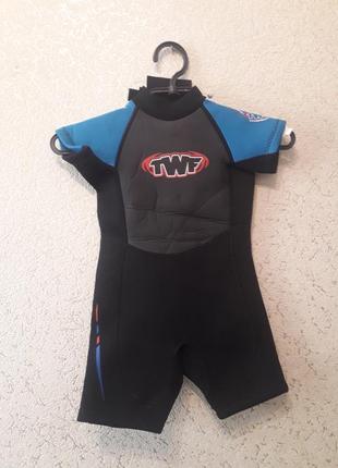 Гидрокостюм детский укороченный twf костюм детский для плавания нырять1 фото