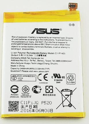 Аккумулятор для asus c11p1423, zenfone 2 ze500cl, ze550kl, ze550ml 2400mah