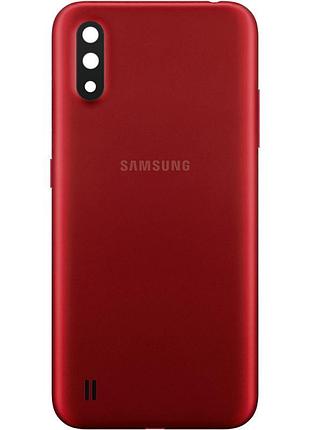 Задня кришка samsung a015 galaxy a01 червоний