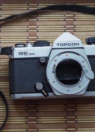 Фотоаппарат topcon re 200 на запчасти или ремонт привода зеркала