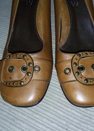 Eye,испания - кожаные туфли размер 37 (24 см)5 фото