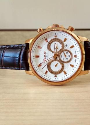 Стильные мужские часы известного итальянского бренда, премиум класса!1 фото